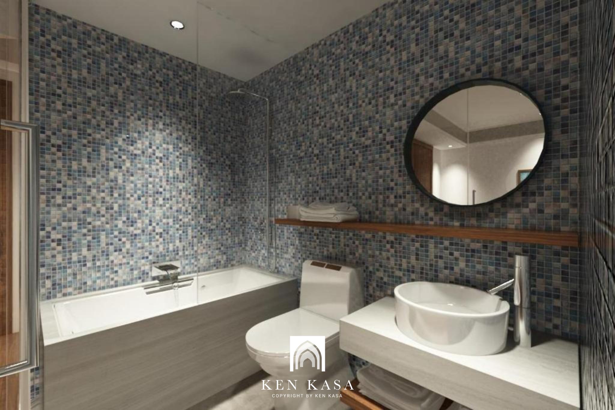 phòng tắm của Tam Coc Condeluz Boutique Hotel